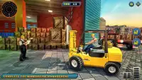 Forklift games : The forklift simulator Screen Shot 1
