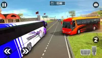 ဘတ်စ်ကား Simulator ဂိမ်း: ဘတ်စ်ကား ဂိမ်း 3D လမ်း Screen Shot 2
