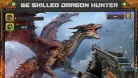 Jogo de tiro de atirador de caça ao dragão Screen Shot 1