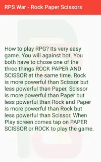 RSP WAR - Rock Paper Scissor Screen Shot 6