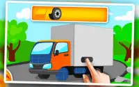 Puzzle dla dzieci - Samochody ciężarowe Screen Shot 13
