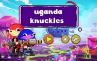 ugandan knuckles runner &  Sonic super Run boom Screen Shot 0