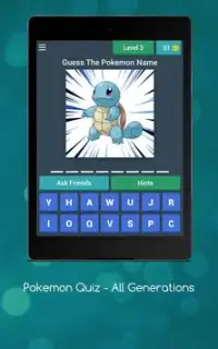 Pokemon Quiz - All Generations Screen Shot 8