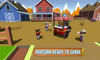 コーンファームプロフェッショナル：Blocky Farmer Simulator Screen Shot 5