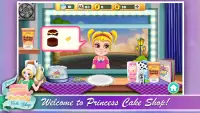 Princess cakes shop : Anna cooking Game Screen Shot 0