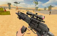 एफपीएस कमांडो शूटिंग 3डी नया गेम-क्रिटिकल एक्शन Screen Shot 1