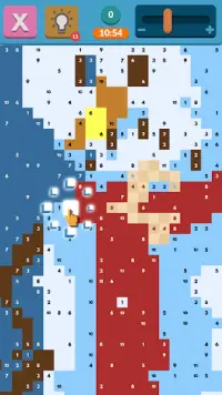 Pixel Links: ein entspanntes Einfärb-Puzzle-Spiel Screen Shot 2