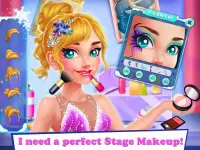 Ice Skating Ballerina: Dress up & Makeup Girl Game Screen Shot 1