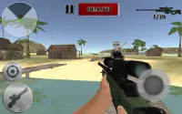Sniper Commando Island Assault Screen Shot 5
