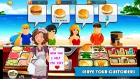 Beach Restaurant Chef's Master - Cooking Game Screen Shot 0