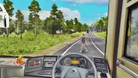Modern Bus Simulator 2021 Parking Games-Bus Games Screen Shot 1