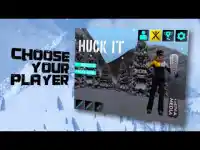 Huck It Skiing Game 3D Screen Shot 1
