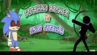 Stickman Archer vs Stickman Sonic Screen Shot 1