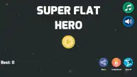 Super Flat Hero Screen Shot 0