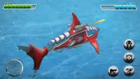 Thực Robot Cá mập Trò chơi - Chuyển đổi Cá mập Screen Shot 6