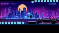 Neon Dash  : retro game Outrun Screen Shot 1