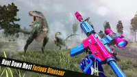 Dinosaurier jäger 2019: Überlebens spiel Screen Shot 2
