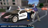conductor de policía de ciudad del crimen contra Screen Shot 0