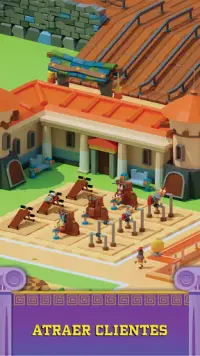 Idle Antique Gym Tycoon: Magnate de Odyssey Screen Shot 2