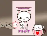 Cute Kitty Kitten Kawaii Bubble Dance Screen Shot 0