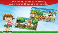 Cartoon Jigsaw Puzzle for Kids Screen Shot 6