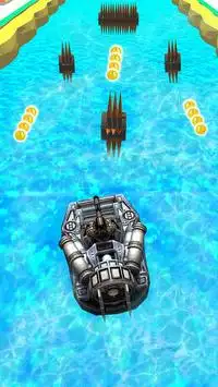 Flippy Boat- High Waves- Subway Games Screen Shot 2