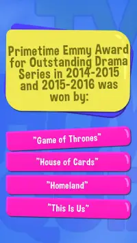 TV Shows Trivia Quiz Game Screen Shot 2