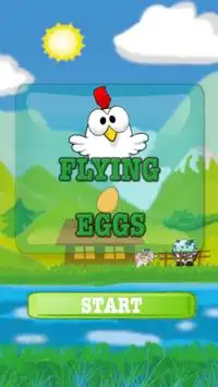 Flying Egss Screen Shot 1