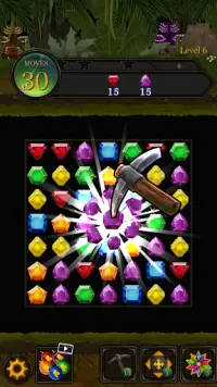 Secret Jungle - Match 3 Jewels Screen Shot 6