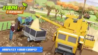Farm Life Tractor Simulator 3D Screen Shot 1