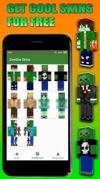 Zombie Skins for Minecraft™ Screen Shot 2