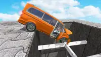 Beam Drive NG Death Stairs: Bump Speed Car Crashs Screen Shot 4