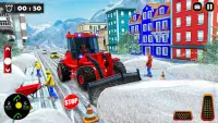 Snow Road Crane Simulator 3D Screen Shot 0