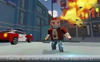 Mr. Blocky City Police Craft Screen Shot 1