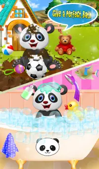 Bebek Panda Doğum Günü Partisi - Çocuk Eğlence Screen Shot 11