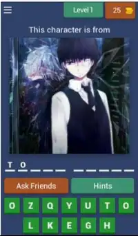 Guess The Anime Quiz Screen Shot 0