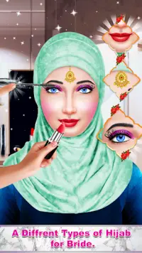 Hijab Wedding Makeup And Salon Screen Shot 1