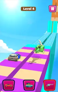 Machine Switch Transform Racing Game 3D Screen Shot 4
