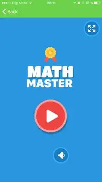 Math Master Screen Shot 0