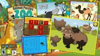 Bambini Zoo animali puzzle Screen Shot 0