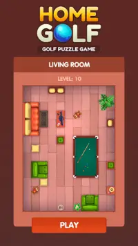 Home Golf - Richochet Puzzle Game Screen Shot 3