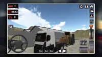 큰 트럭 무거운화물 시뮬레이터 2021 Screen Shot 1