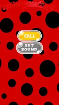 Call LadyBug - Miraculous Phone Screen Shot 1