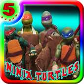 Super Ninja Shadows Turtle's Puzzle Games Free