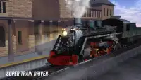 Супер Поезд водителя Screen Shot 1