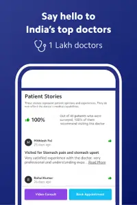 Practo: Online Doctor Consultations & Appointments Screen Shot 1