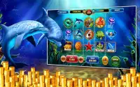 Dolphin Treasures Slots Pokies Screen Shot 0