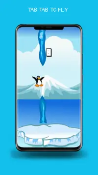 new game flying penguin jumping peguin mini pguin Screen Shot 4