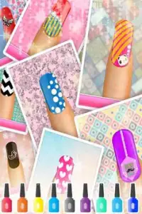 Salon makijażu paznokci - gry mody dla dziewczyn Screen Shot 1