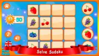 Juegos educativos: Rompecabezas Sudoku gratis Screen Shot 4